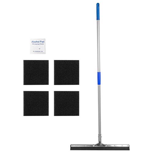 Happybuy Garage Floor Containment Mats 9' x 22' Containment Mat Black