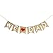 Burlap We Love Dad Banner Garland | Rustic Fathers Day Decorations | Fathers Day Gift from Son and Daughter | Fathers Day Party Supplies Family Photo Props