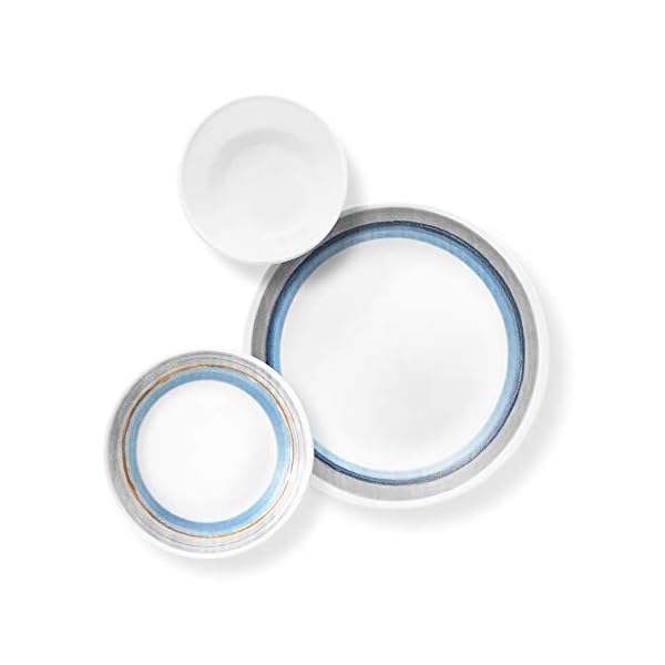 Corelle Chip Resistant Dinnerware Set. Service for 6, 18Piece