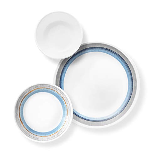 Corelle Chip Resistant Dinnerware Set. Service for 6, 18Piece