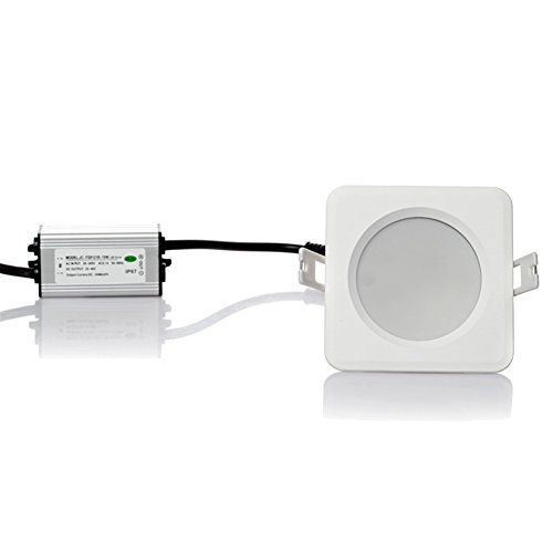 LED Downlight Retrofit 3″ Waterproof LED Recessed Lighting Kit Fixture 7W LED Ceiling Light 6000K Cool White Wet Location for Home Bathroom Kitchen Lighting