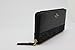 Kate Spade Greta Court Neda Zip Around Continental Wallet Glitter Black