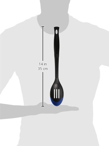 Le Creuset VE302-59 Revolution Bi-Material Slotted Spoon, Marseille - //coolthings.us