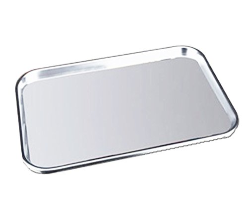 InkBed Extra Large Chrome Steel Single-Post Mayo Instrument Stand with Lift Out Work Tray