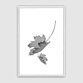 Framed Canvas Wall Art Minimalistic Painting Canvas Prints Home Artwork Decoration for Living Room,Bedroom - 16x24 inches