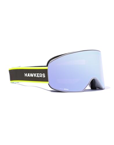 HAWKERS Skibrillefür ARTIK Big Lime Grey Männer und Frauen - Schneebrillen in verschiedenen Farben und Modellen - Snow Goggles