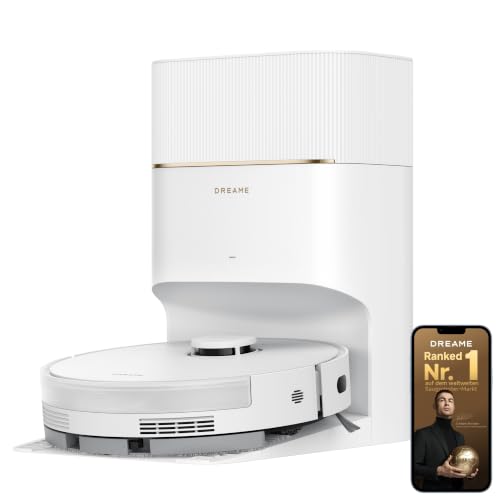 D20 Pro Plus Saugroboter, 13.000 Pa Saugkraft, DuoBrush für Tierhaare, Eckenrein, Selbstentl, Hindernisverm. m. LDS-Navigation & Laser, saugt und wischt, Hartböden & Teppiche, 5.200 mAh Akku