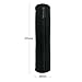 Amerzam Pen Pencil Case,Neoprene Pencil Pouch Storage Holder Bag Case (Black)