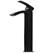 VIGO Duris 12'' H Single Handle Single-Hole Bathroom Vessel Faucet in Matte Black-VG03007MB