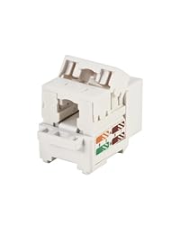Monoprice Punch Down Keystone Jack Cat5e (105376), Blanco