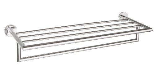 WENKO 9 Power-Loc Wandregal mit Handtuchstangen Revello ... WENKO 9 Power-Loc Wandregal mit Handtuchstangen Revello ...