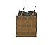 Tactical Tailor (10067LW-14) Fight Light 5.56 30-Round Double Mag Panel, Coyote Brown