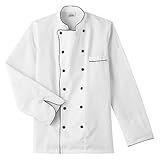 White Swan Five Star Chef Apparel Unisex Executive Chef Coat (White XS-5X)