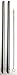 Travel Mug Replacement Straws- 2qty - Stainless Steel Drink for Hot & Cold Grande To-Go Drinking Tumbler Rambler Cups