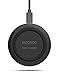 Fast Wireless Charger [With Type C Cable], ROOROO Fast Wireless Charge Charging Pad for Samsung Galaxy S8,S8 Plus,S7,S7 Edge,Note 5 [No AC Adapter][Ultra Slim][Sleep-friendly,Smart Lighting Sensor]