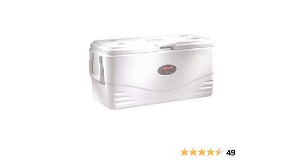 Coleman 3000005130 Nevera Rígida, Blanco, 90.2 l : Amazon.es ...