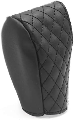 Modengzhe Faux Leather Gear Boot Shift Knob Cover, Universal Black: Home Improvement