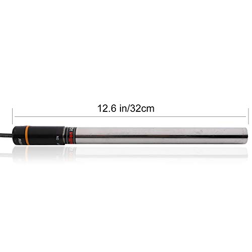 Lineba 500 Watt Submersible Aquarium Heater, Fish Aquarium Heater with LED Temperature Display for Fish Tank