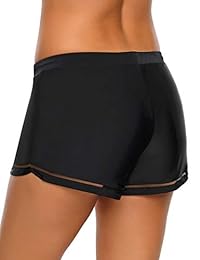 Bañador para dama con cintura elástica y cordón