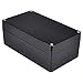 PINFOX Waterproof Plastic Project Box ABS IP65 Electronic Junction Box Enclosure 6.2 x 3.54 x 2.3 inch 158 x 90 x 60 mm (Black)