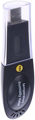 LiChiLan Barometric Pressure, HT-163 Barometric Pressure Temperature Humidity Data Logger USB Thermometer