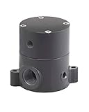 Plast-O-Matic BSDA Series PVC Shut-Off Valve, For