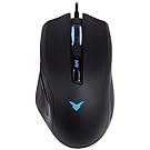 AmazonBasics Multi-color Gaming Mouse - Programmable Macros, 3200 Adjustable DPI