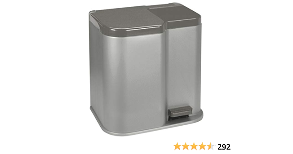 CURVER – Cubo de Basura Doble con Pedal para Separar ...