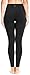QUEENIEKE Women Yoga Leggings Workout Tights Running Pants Size M Color Midnight Black Long