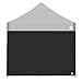 E-Z UP Recreational Sidewall with Straight Leg Color: Black