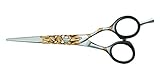 Jaguar Shears White Line Art - Glam Rock 5.5 Inch