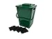 Exaco ECO-2000 Plus Kitchen Compost Waste Collector, 2.4 Gallon, Deluxe Green