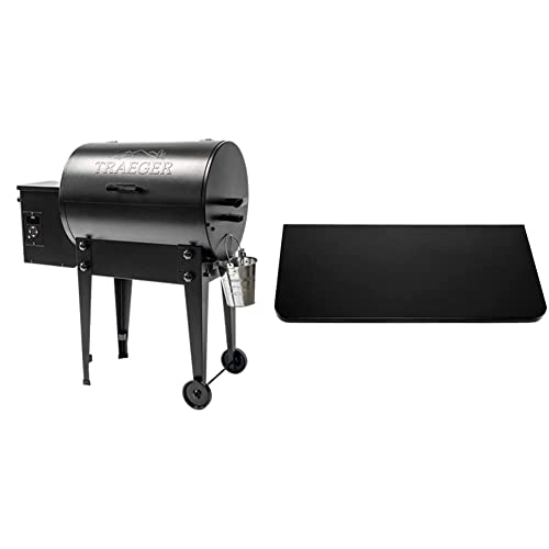 Traeger Grills Tailgater 20 Portable Wood Pellet Grill and Smoker, Black & Grills BAC361 Traeger