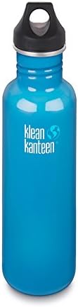 KLEAN KANTEEN Classic 27 oz. Travel Water Bottle w/Loop Cap - CHANNEL ISLAND