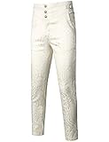 VATPAVE Mens Gothic Pants Cosplay Costume Trousers