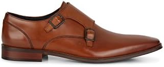 John White Men's Tan Frampton Double Monk
