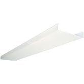 Lithonia Lighting 4ft Replacement Acrylic Diffuser Lens for 48" SB Series | 4' Replacement Acrylic Diffuser Lens, Clear Prismatic Replacement Cover for 48" SB Series Narrow Body Square Wraparound Light
