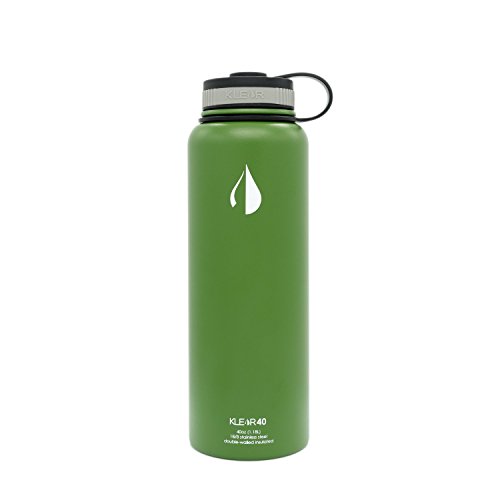 Klear Bottle 40 Oz Insulated Stainless Steel Water Bottle Double