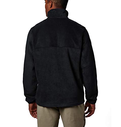 Columbia Men's Big Steens Mountain 2.0 Full Zip Fleece Jacket, Black, 3X Tall