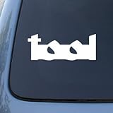 Tool Band White Logo Vinyl Decal Sticker