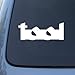 Tool Band White Logo Vinyl Decal Sticker