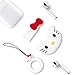 Airpods Case, Dolopow AirPods Accessories Shockproof Protective Premium Silicone Cover Skin for AirPods Charging Case 2 & 1 (Hello Kitty)