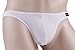99extra Underwear, Men's Super Breathable Modal Low Rise Skinny Bikini - White(M)