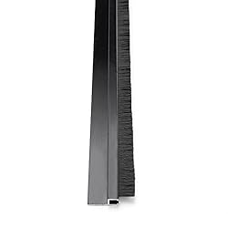 uxcell Door Bottom Sweep H-Shape Aluminum Alloy