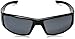 NFL Siskiyou Sports Fan Shop San Francisco 49ers Etched Chrome Wrap Sunglasses One Size Black