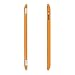 Besdata PT25_26 Ultra Thin Magnetic Smart Translucent Back Case Cover for Apple iPad 2, iPad 3, iPad 4 Bundle with Screen Protector, Cleaning & Stylus - Orange