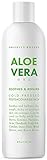 Brooklyn Botany Aloe Vera Gel - from Organic Cold Pressed Aloe - Soothes and Hydrates Dry, Itchy, or Irritated Skin; great for Acne, Dandruff, Sunburn, Rashes - 8 oz