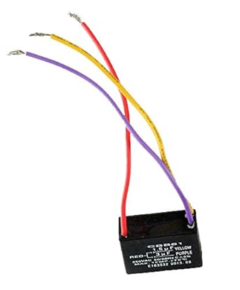 Podoy Ceiling Fan Capacitor For Cbb61 1 5uf 3uf 3 Wire Amazon Com