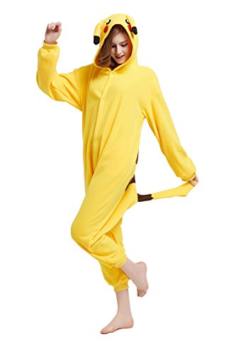 Cartoon Sleepsuit Costume Cosplay Lounge Wear Kigurumi Onesie Pajamas Pikachu
