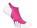 Vitalsox Run and Fun Ghost No Show Plantar Compressions Socks, Fuchsia, Medium VT0310